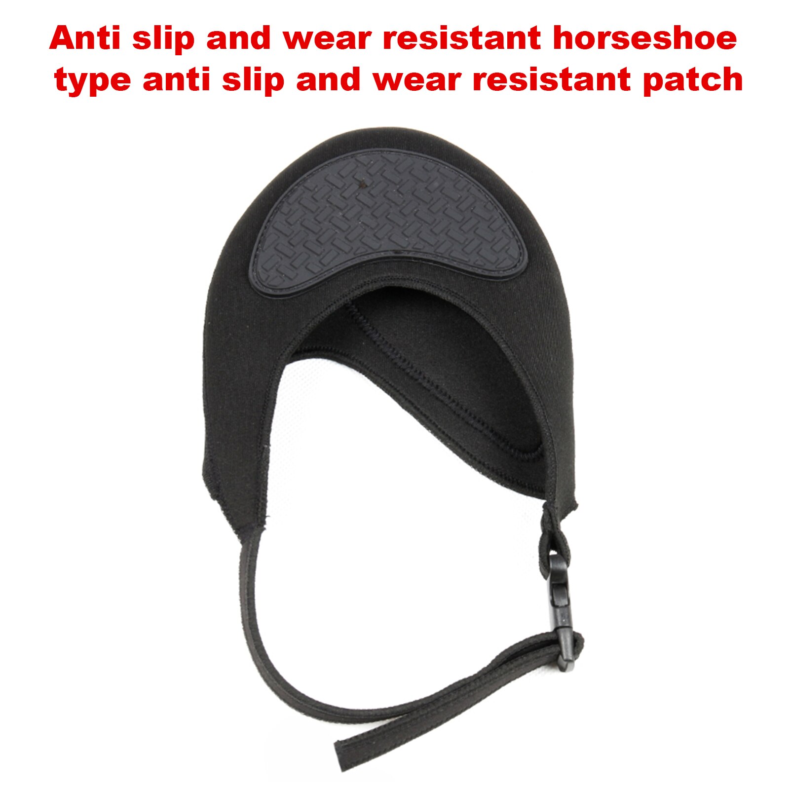 Protège-Chaussure Pour Motard - Patte De Changement De Vitesse En Caoutchouc, Taille Unique, Noir