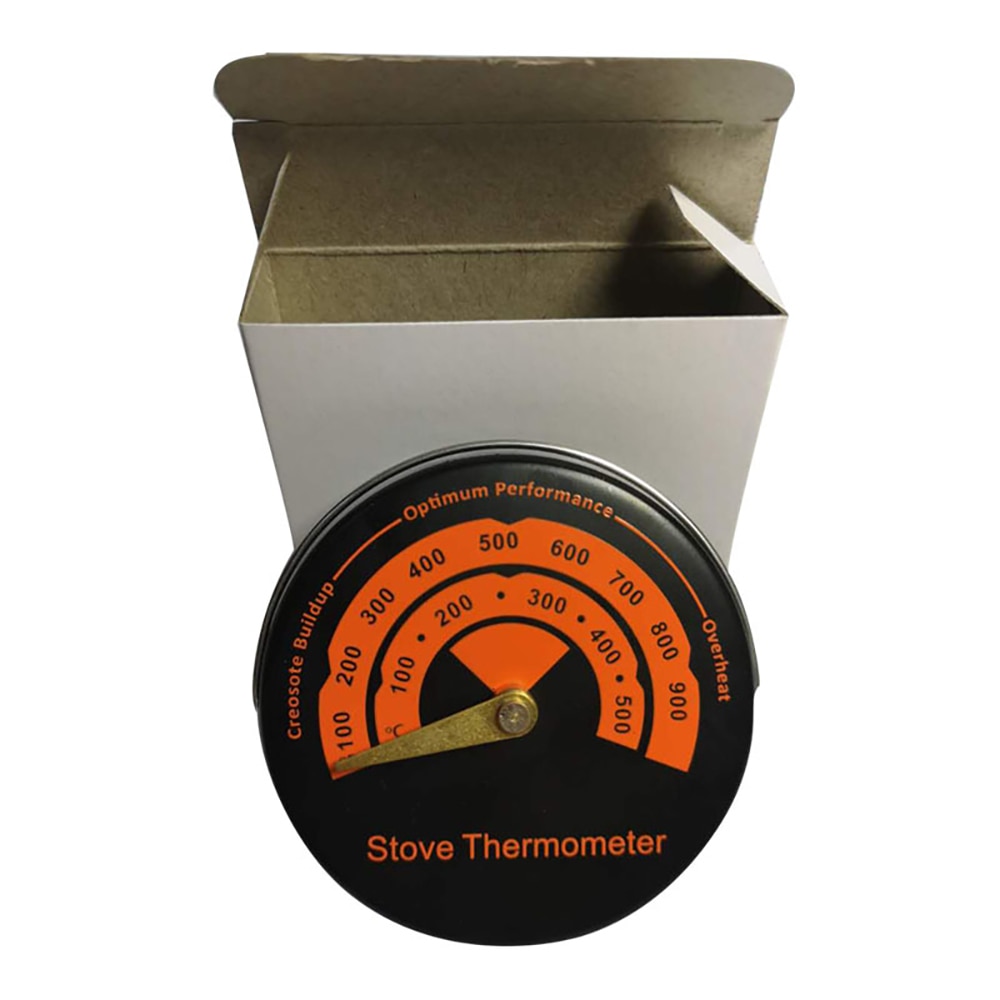 Termómetro magnético multifuncional para estufa doméstica, medidor de temperatura para horno, estufas de leña, estufas de Gas, estufas de pellets