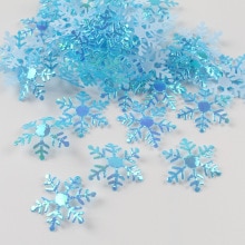 1 pakke snefnug julepynt bryllupsfest kaste papirrester julevedhæng mødested layout bar dekoration