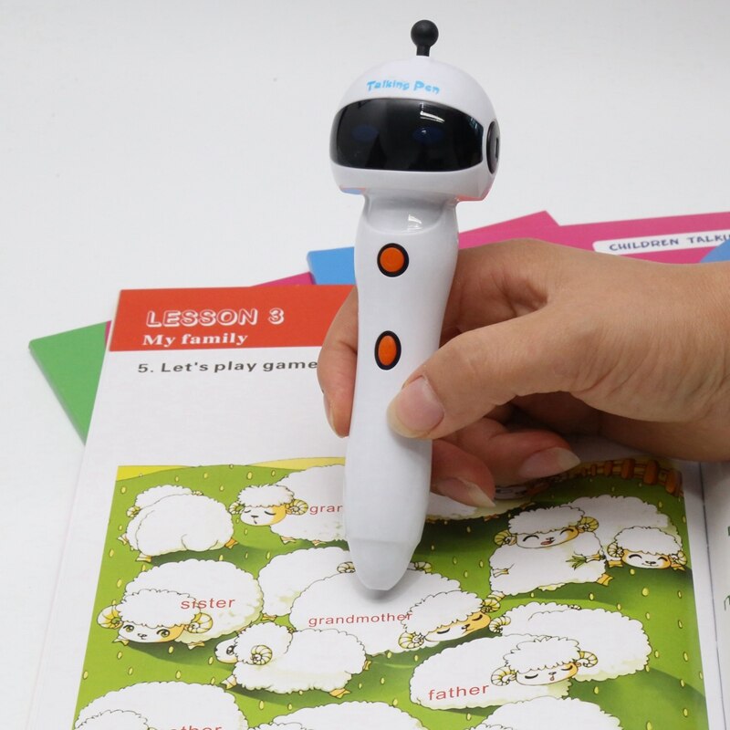 Digital Reading Pen 8G Learn Read Support 6 Languages Spanish French Arabi Korean English Chinese Children Reading Pen