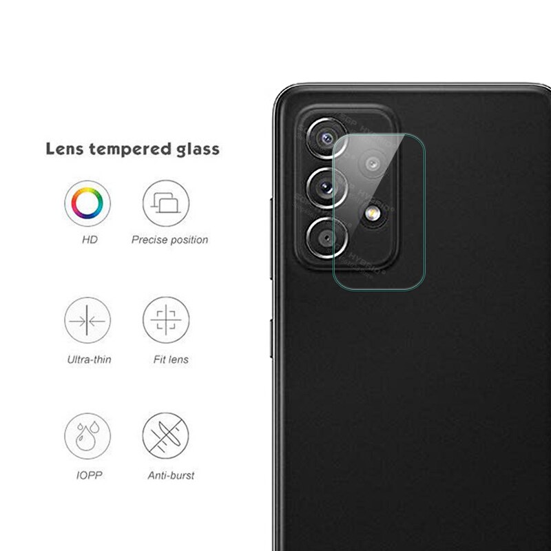 For Samsung a52 Tremp Safety Glass on For Samsung Galaxy A72 A52 A32 5G A42 A12 A02 A02s 4G Camera Screen Protector Sklo Shield