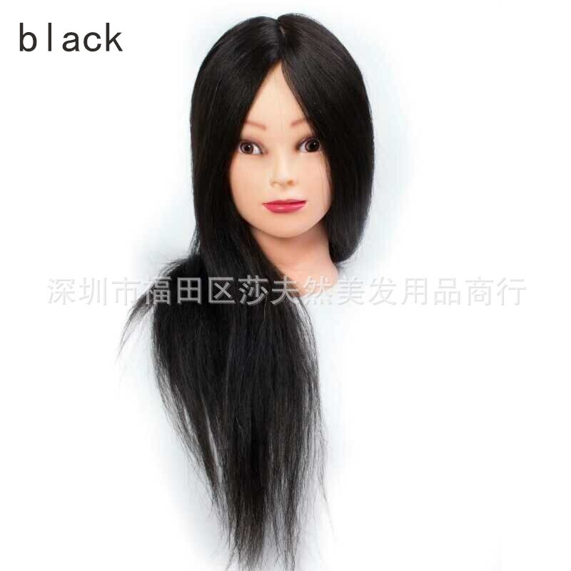 95% real person hair model dummy head model head h... – Vicedeal