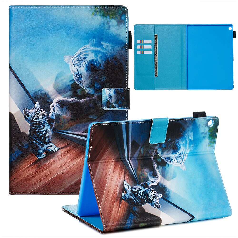 Funda protectora para tableta Huawei Mediapad M3 Lite 10, BAH-L09 de 10,1 pulgadas, con tapa de cuero PU, BAH-AL00