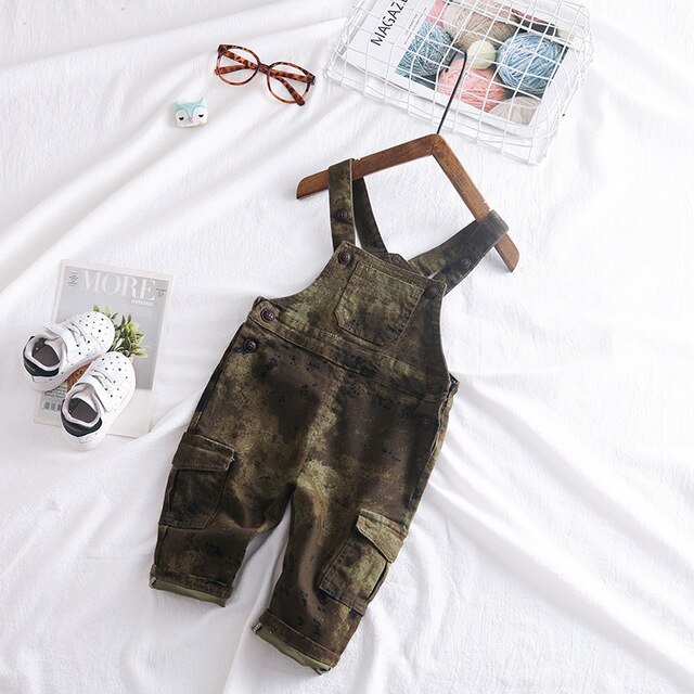 Kinder Overall Casual Camouflage Overalls für Jungen Herbst Kleinkind Baby Hosen Jungen Overall