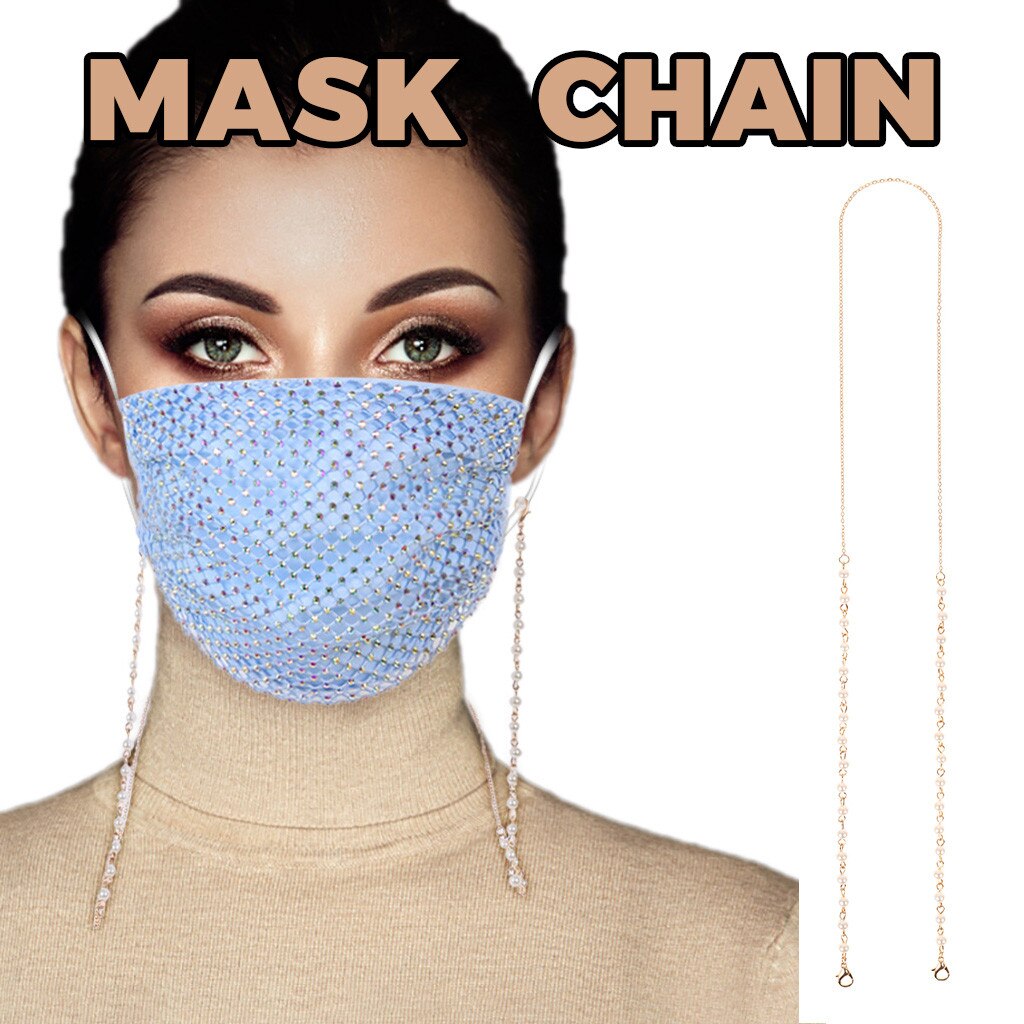 Mask Lanyard Strap Face Mask Holder Chain Lanyards Sunglasses Retainer Neck Hanging Mask Holder sujeta mascarillas salvaorejas