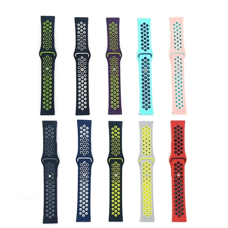 Silikonirannekehihna huami amazfit pace/stratos 2 2s/ samsung gear  s3 vyö xiaomi amazfit bip nuorisohihnalle