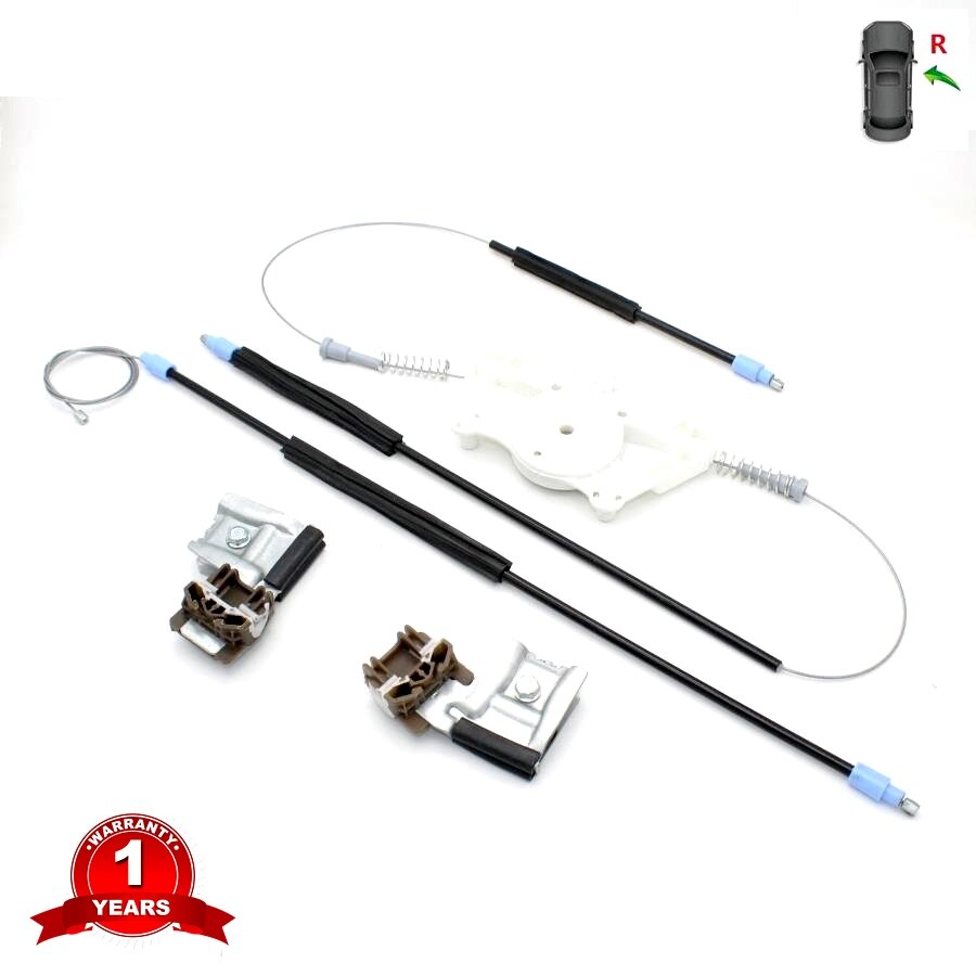 Kit de reparación de regulador de ventana delantera y derecha, para VW, Golf 4, MK4, 1998, 1999, 2000, 2001, 2002, 2003, 2004, 2005, 2006
