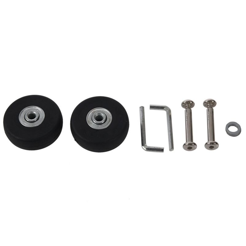 Zwarte rubberen, metalen bagage reparatie onderdelen banden diameter 50mm