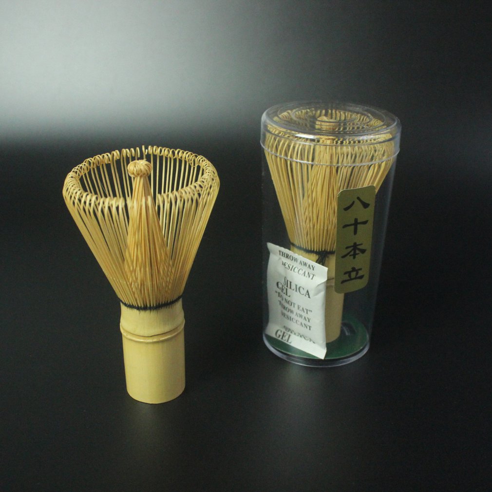 Novel Tea Brush Practical Matcha Tea Powder Bamboo Whisk Green Tea Chasen Brush Tool Kitchen Useful Accessories