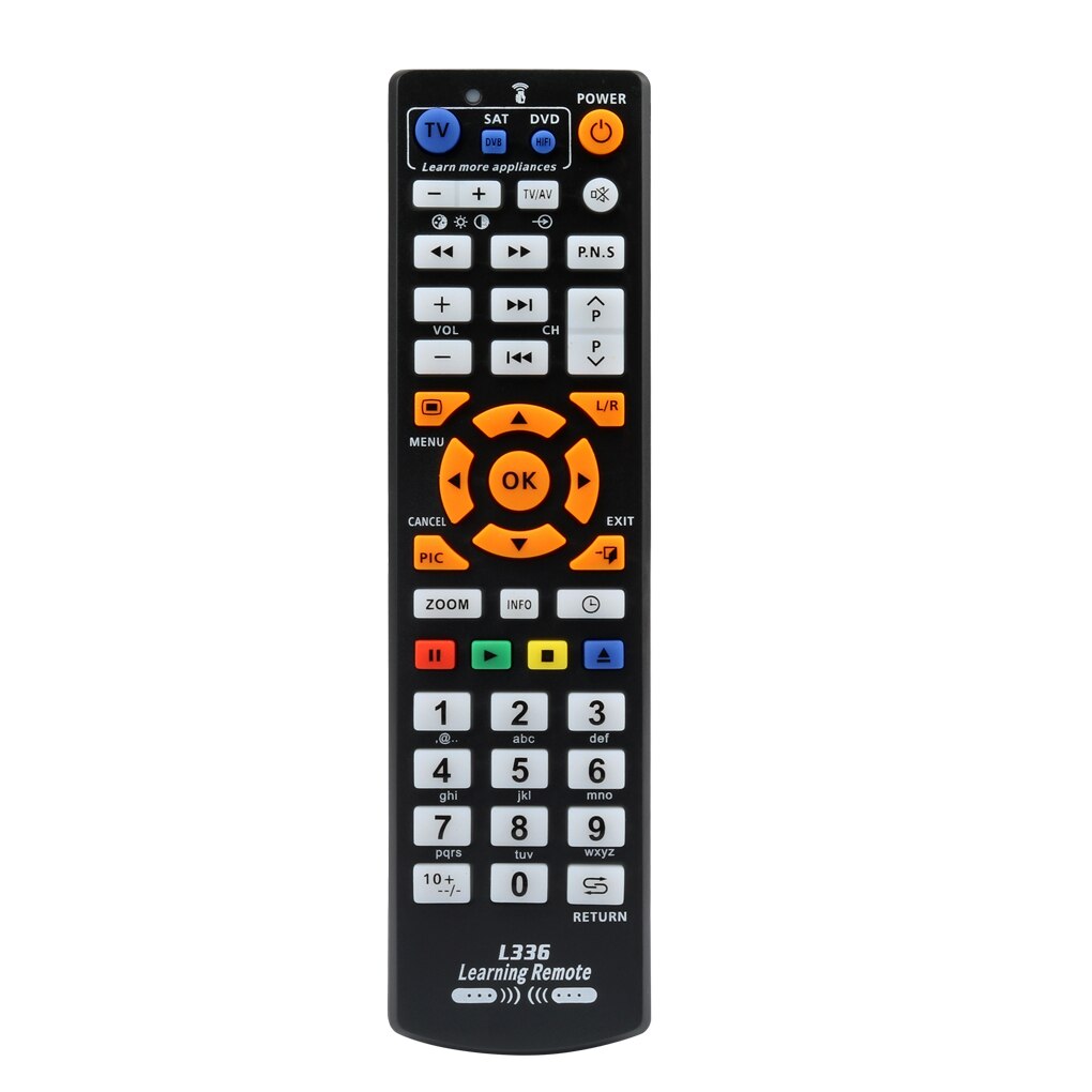 L336 Universal Copy Smart Remote Control Controller IR Remote Control With Learning Function for TV CBL DVD SAT HIFI TV BOX: Default Title