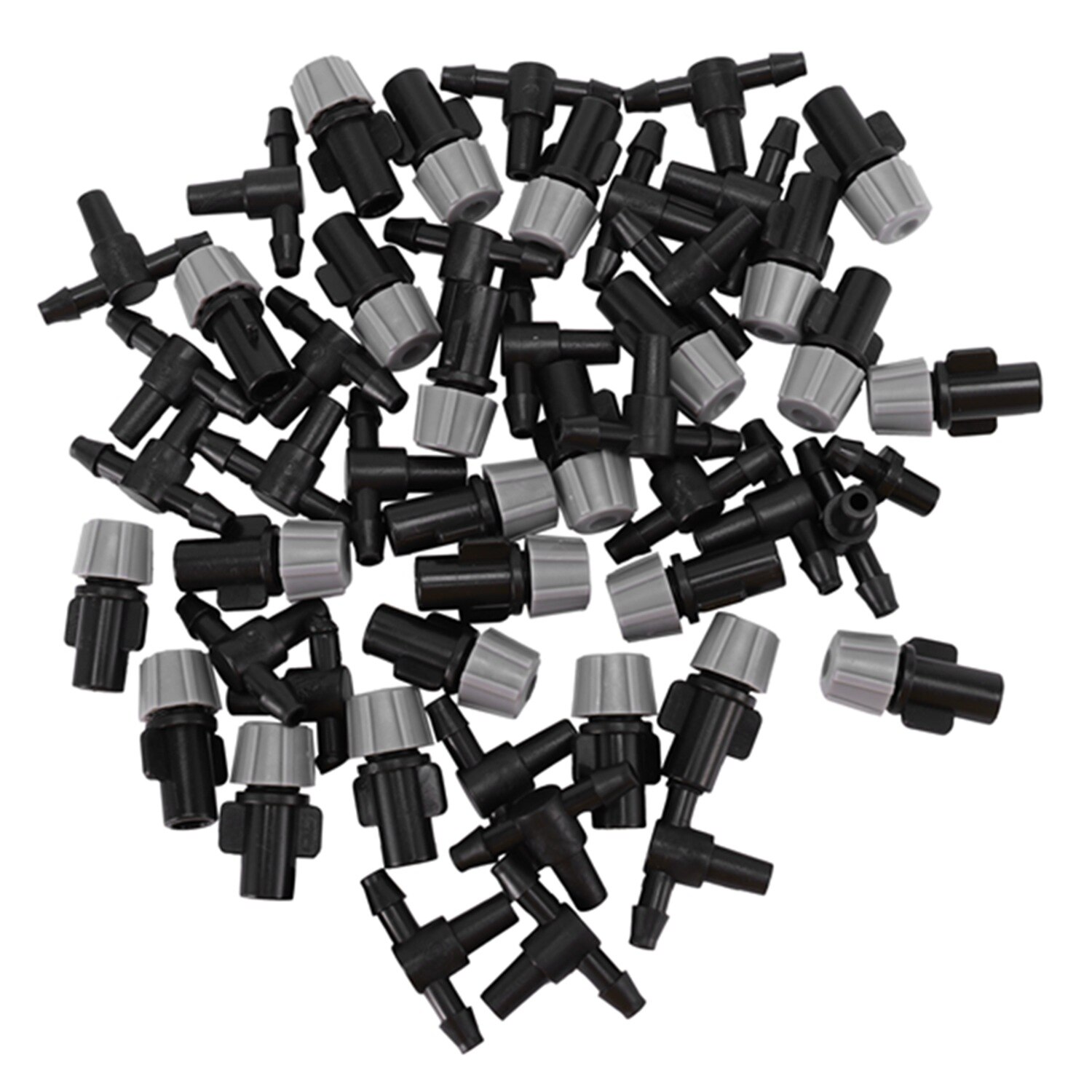 15M Mini DIY Irrigation Water Cooling System Sprinkler Nozzle Outdoor Garden Patio Greenhouse Plants Hose Watering Kit