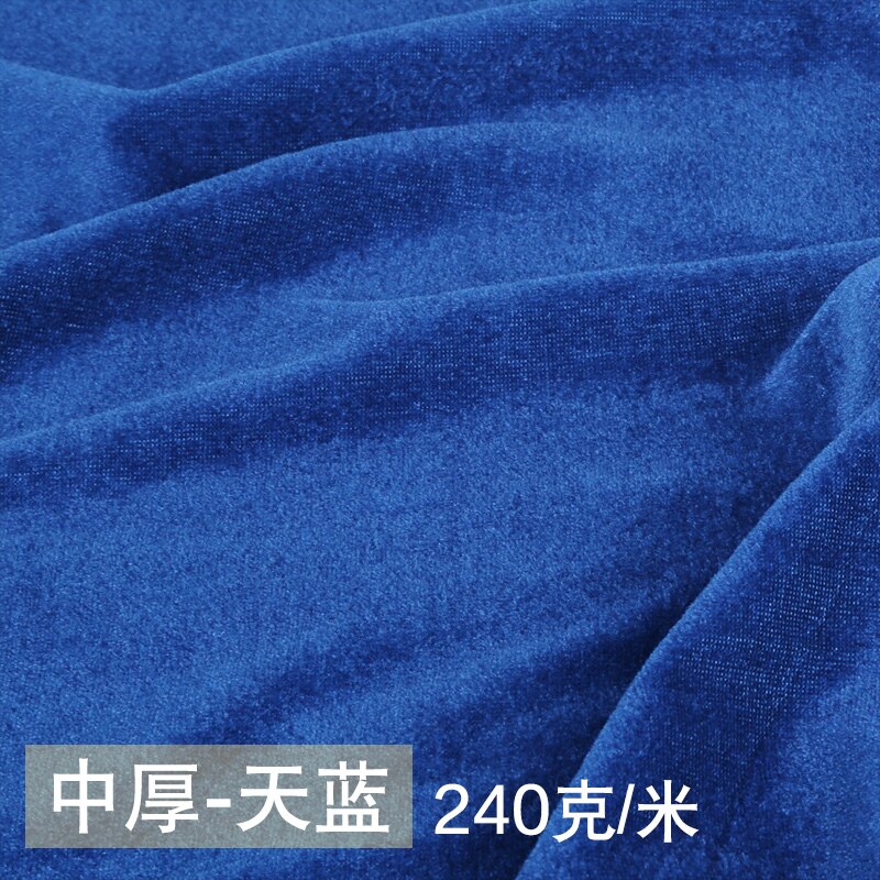 160 x 100cm polyester utan blekande guld sammetstyg tyg för gardiner bordsduk plagg gör-det-själv sömnadsmaterial: 13