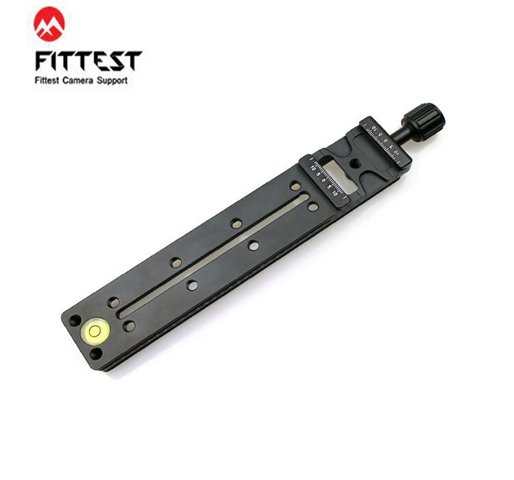 FITTEST Nodal Slide Multi-purpose Rail Panorama Macro Telephoto Zoom Lens Bracket 100/140/170/200mm Arca Clamp Tripod Head Mount