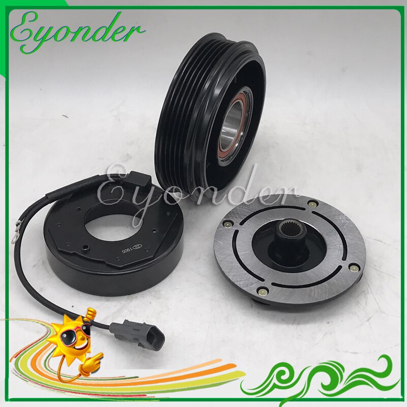 A/C AC Compressor Electromagnetic Clutch Pulley for Mercedes Benz CLA250 GLA45 2.0L B200 447280-7421 A0038304460 447160-6370