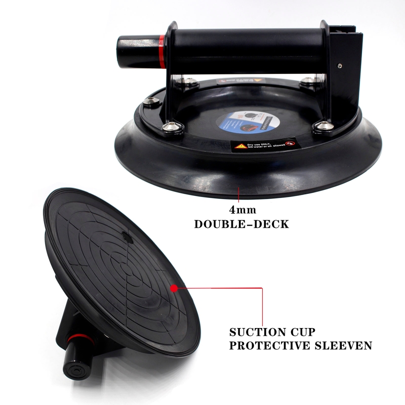 8 Inch 200 Kg Vacuum Suction Cup Vacuum Panel Lifter Heavy Duty Hand-held Vacuum Panel Lifter Vacuum Plate Handle Glass