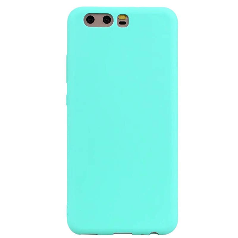 For Huawei P10 Case Huawei P10 Case 5.1" Soft Tpu Back Cover Phone Case For Funda Huawei P10 P 10 VTR-L09 VTR-L29 Case Silicone: Green