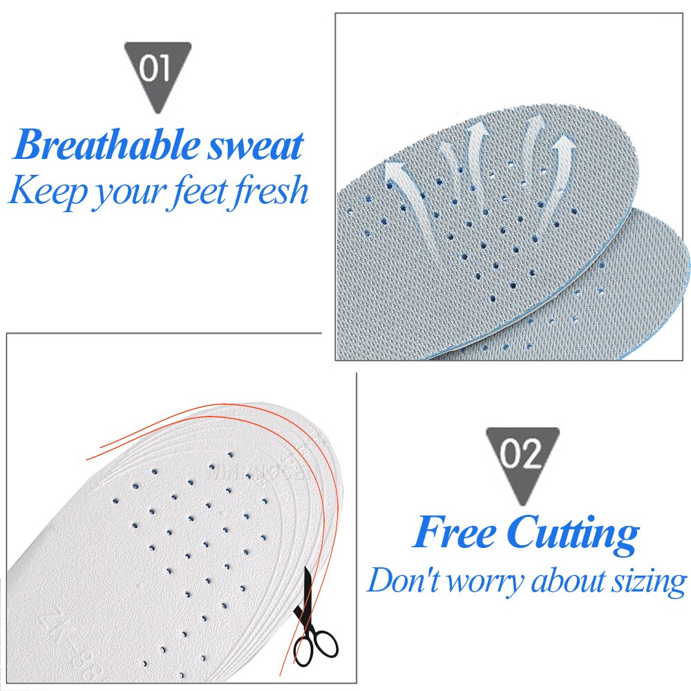 1.5-3.5cm wkładka podwyższająca oddychająca podeszwa sportowa wkładka pięty wkładka wyższy wsparcie Absorbant podnóżek dla mężczyźni lub kobiety