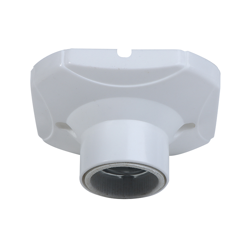 Soporte de bombilla LED E27, Base de enchufe redondo, lámpara colgante, Base de luz de pared de techo Industrial