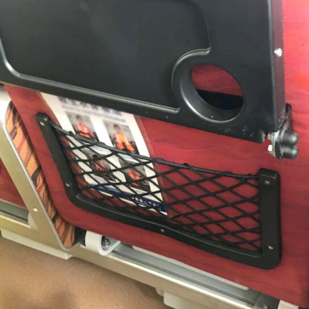 32*17CM Storage Net Black Pocket For Campervan Caravan Boat Widely use