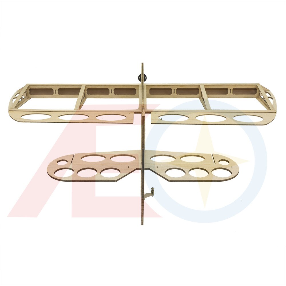 modèle d'avion en bois Balsa GEEBEE 600mm envergure Kit Balsa modèle en bois/avion en bois pour bâtiment d'entrée de gamme