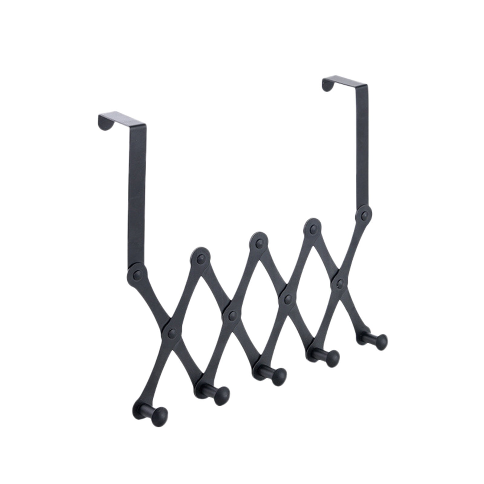 Stainless Steel Door Rear Suspension Telescopic Hook Movable Folding Hook Coat Hooks Folding Swing Arm Swivel Hook: E