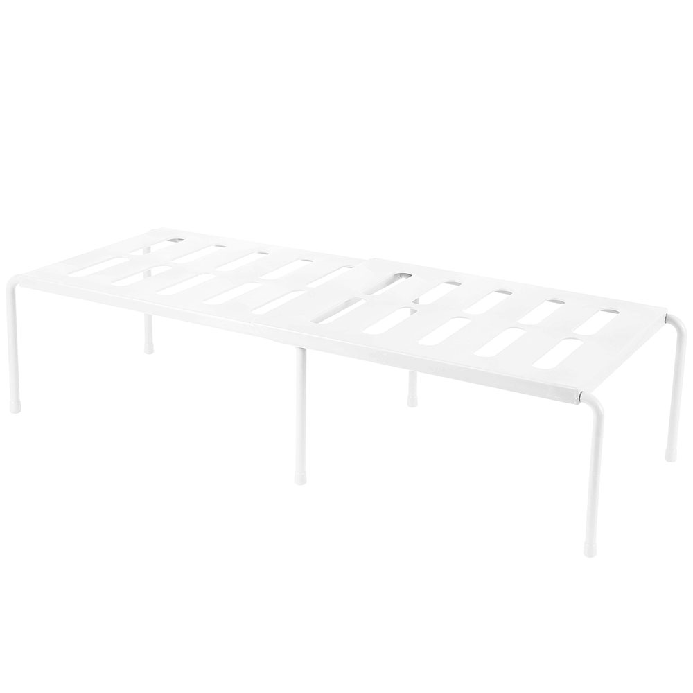 Kitchen Storage Shelf Cabinet Layered Organizers Rack Multifunction Cabinet Holder Stackable Shelves Pot Bowl Dish Storage Rack: DARK GRAY