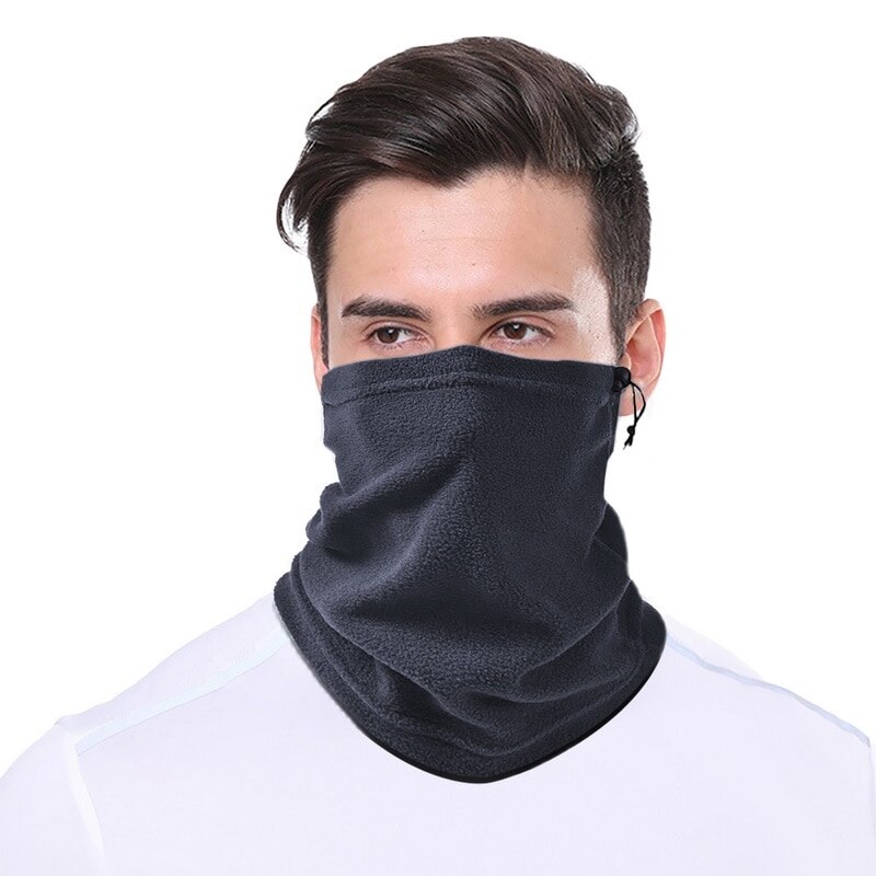 Hommes femmes hiver Bandana randonnée visage couverture Snowboard Ski cou plus cyclisme vélo cordon Tube écharpe sport thermique casquette: color 2