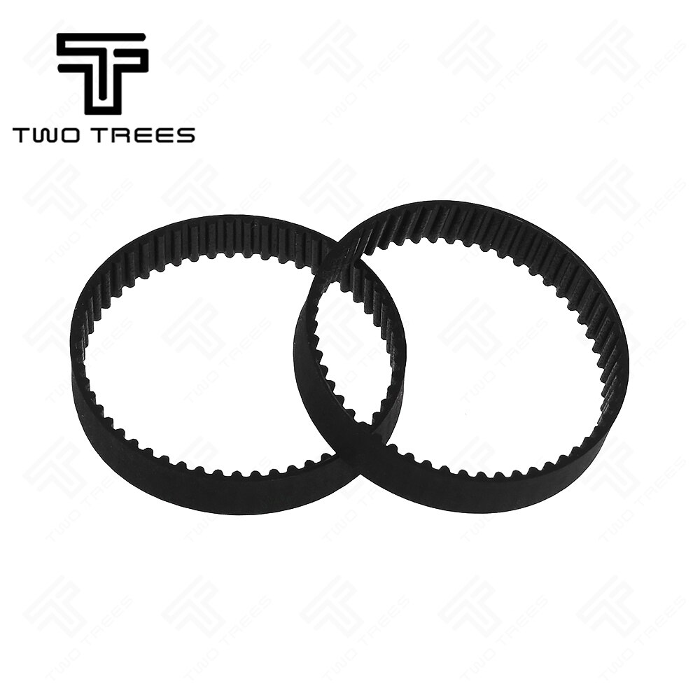 GT2 Closed Loop Timing Belt Rubber 2GT 6mm 3D Printers Parts 110 160 200 280 400 610 852 1220mm Synchronous timing belt Part