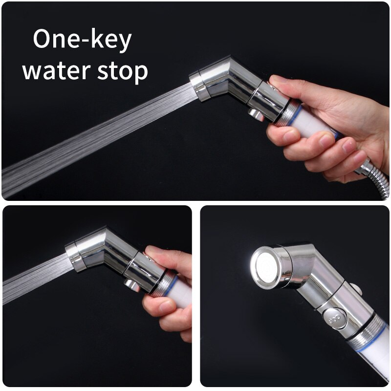 Zhangji Hoge Druk Filter Bidet Sproeier Multifunctionele Spoelen Nozzle Draagbare Spray Guntoilet Sproeier Douche Kit Bidet Kraan