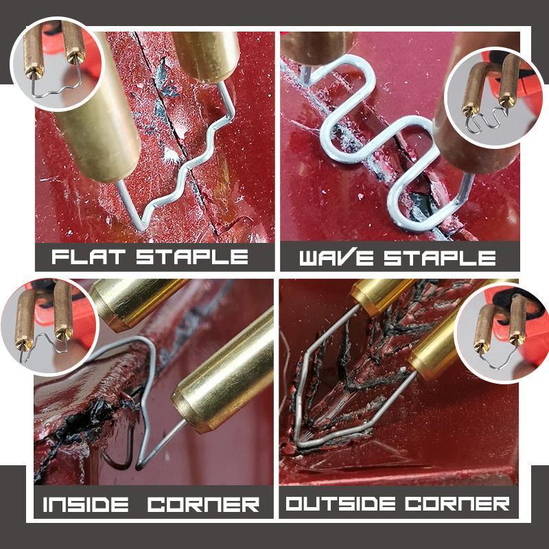 Mighty Welding Staple Repair Set Plastic Welders Garage Tools Machine Staple Car Bumper Repairing Stapler Welding Tool