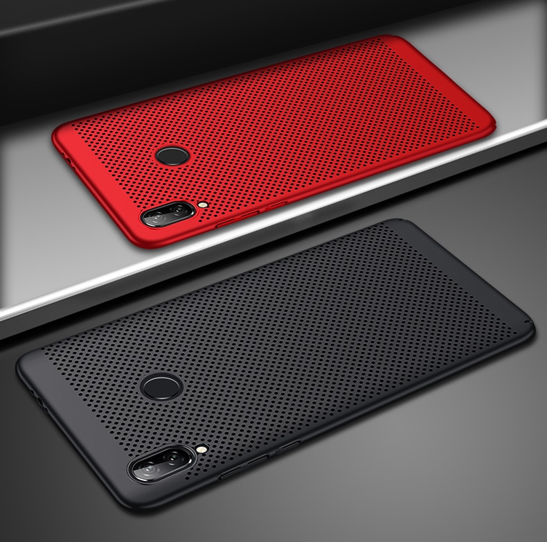 Ultradunne Koeling Voor Xiao mi rode Mi 7 rode mi Note 7 Note7 Pro global Versie Rode Mi ademhaling Telefoon Case Hard Volledige Case Case Capa