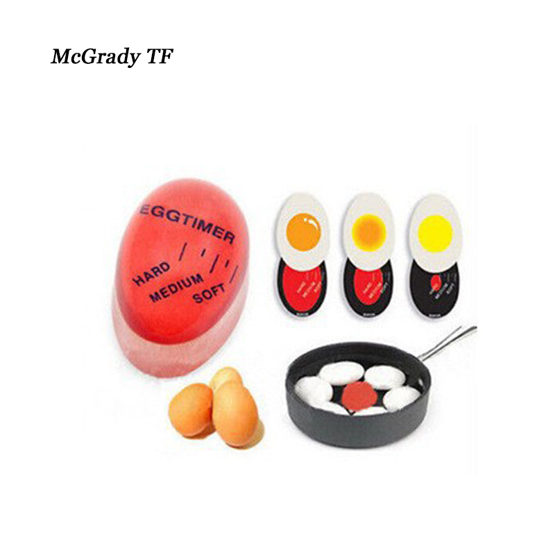 Egg Perfect Color Changing Timer Kitchen Gadget Cook Egg Boil Eggs Timer Eco-Friendly Resin Gadget Novelty Kitchen Cooking Tools
