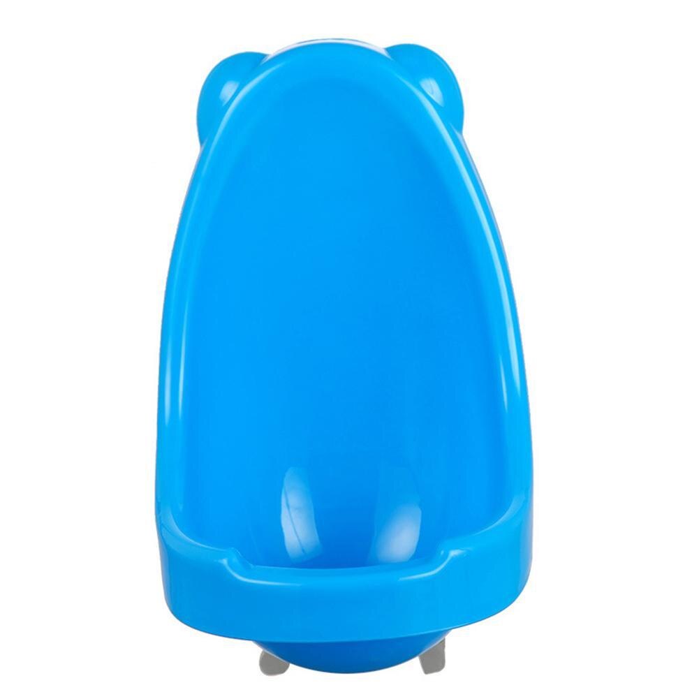 Portable Solid Plastic Children Standing Potty Toilet Urinal Wall Mounted Kids Toddler Training Bathroom Hanging Pee Trainer: Blue