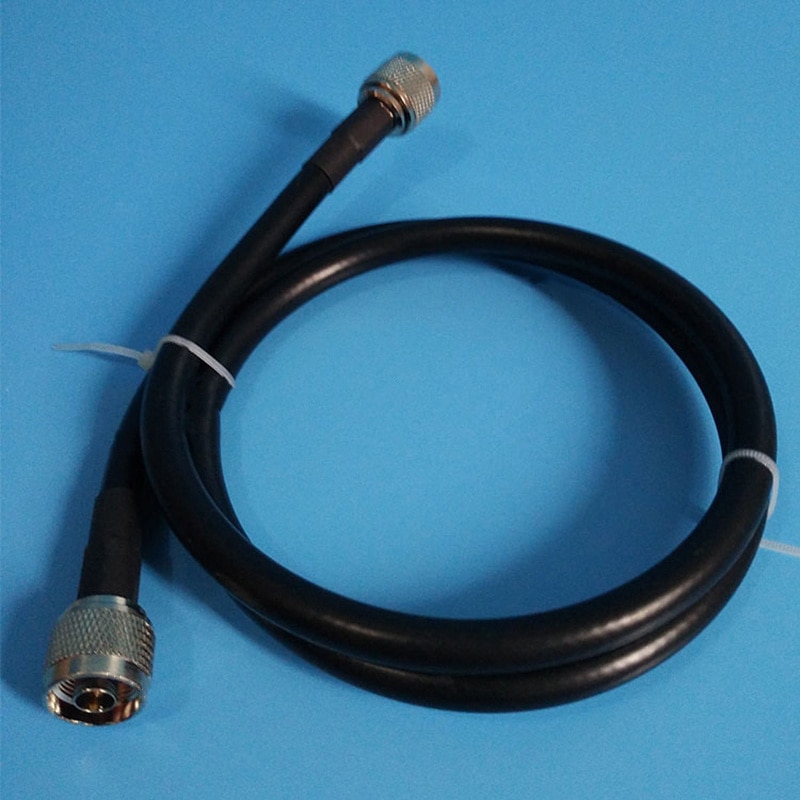SYV 50-7 cable N-Male to N-Male 1 meter Pure copper cable low loss for wireless AP engineering