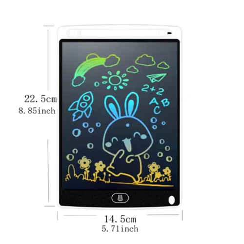 6.5/8.5/10/12 Inch Drawing Tablet Lcd Writing Board Tablet for Designs Graphic Electronic Notebook Magic Tablet To Draw Toy: Pink