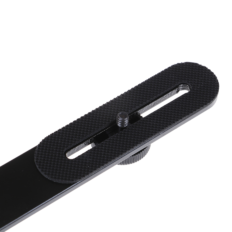 Dubbele Camera Mount Statief Beugel Camera Flash Beugels Verlengbalk Met 1/4 Inch Schroef Voor Camera Dslr Led Light Stand