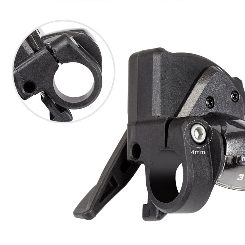 Mountain Bike Shifter 3 x 7/8/9/10/11Speed MTB Bicycle Gear Lever Set with Cable