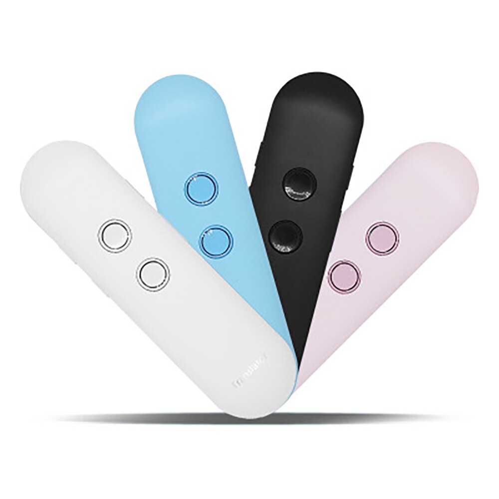 T4 Mini traduttore intelligente Wireless portatile 40 lingue traduttore vocale istantaneo in tempo reale bidirezionale APP Bluetooth multilingue