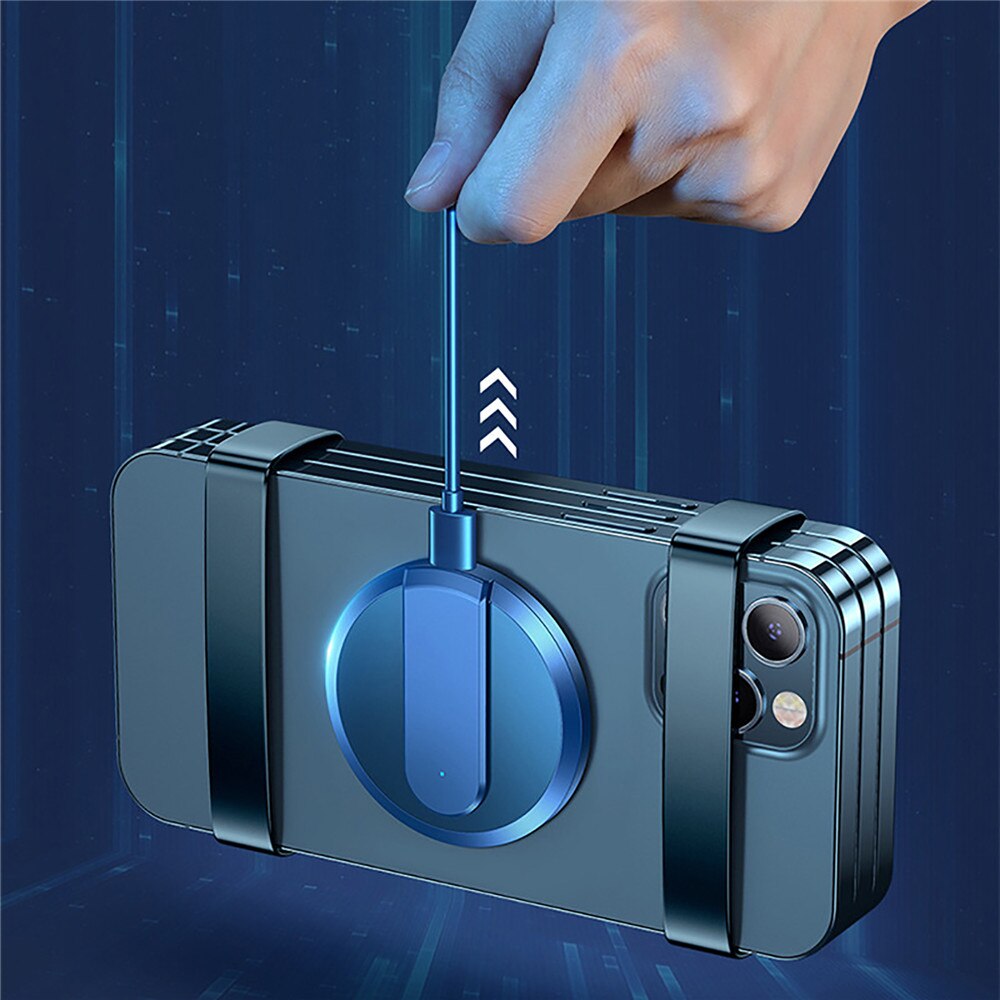 15w draadloze telefoonopladers voor de iphone 12- serie, magnetische snellaadstandaard voor de iphone 12 pro/pro max/mini-telefoon