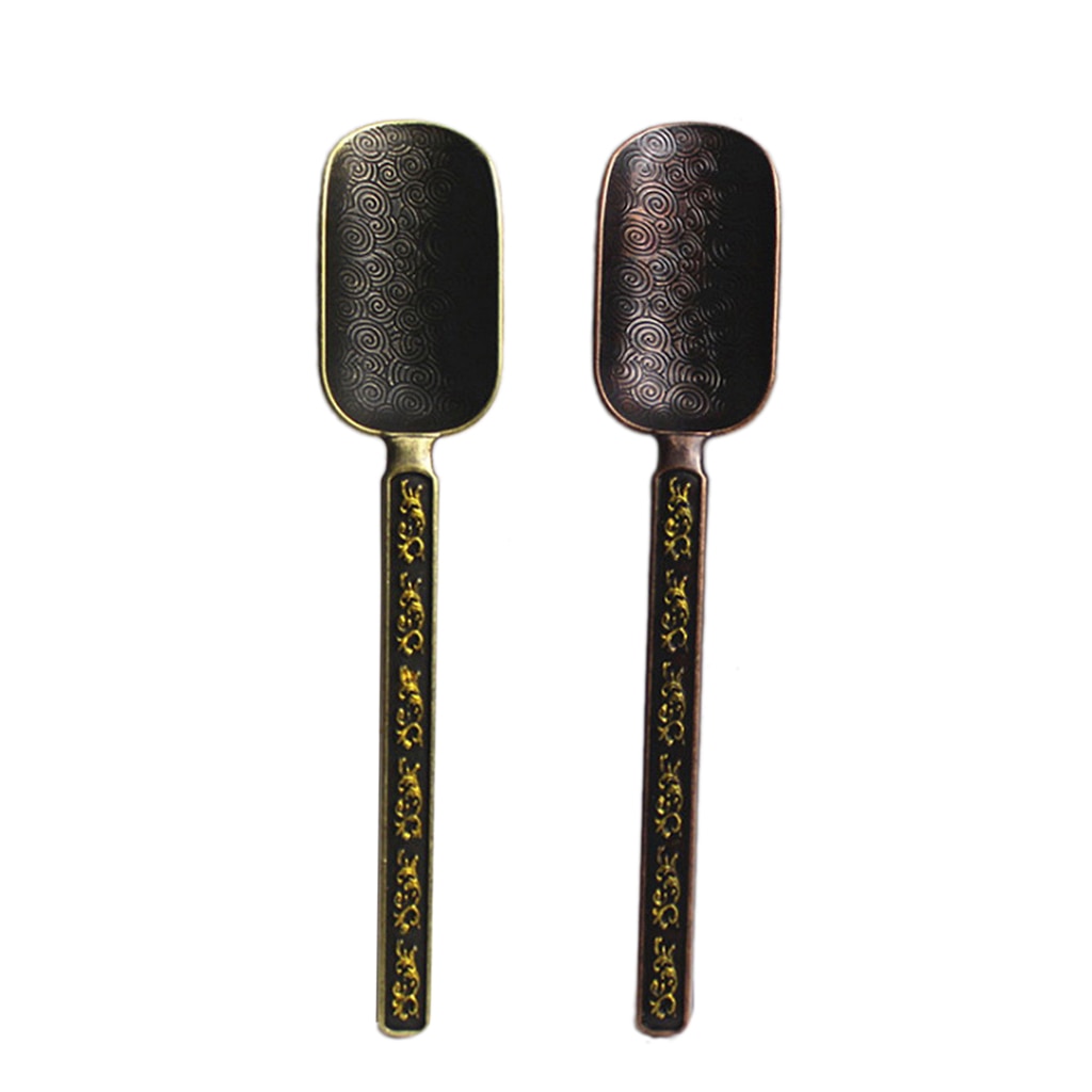 Retro Thee Scoop Thee Blad Lepel Chinese Kongfu Thee Accessoires Tool
