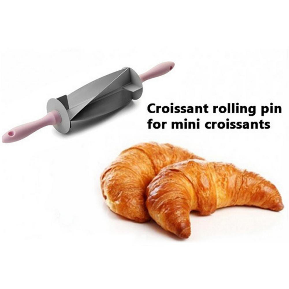 Croissant Cutter Roller Multifunctionele Rolle Slicer Met Handvat Decoreren Gereedschappen Brood Bakken Croissant