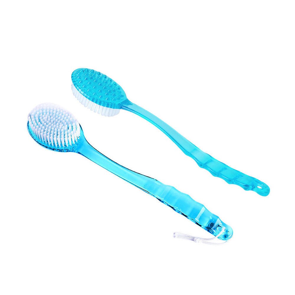 Cepillo de ducha de plástico de mango largo cepillo de limpieza de la piel cepillos de cuerpo para accesorios de baño herramienta de limpieza # jew