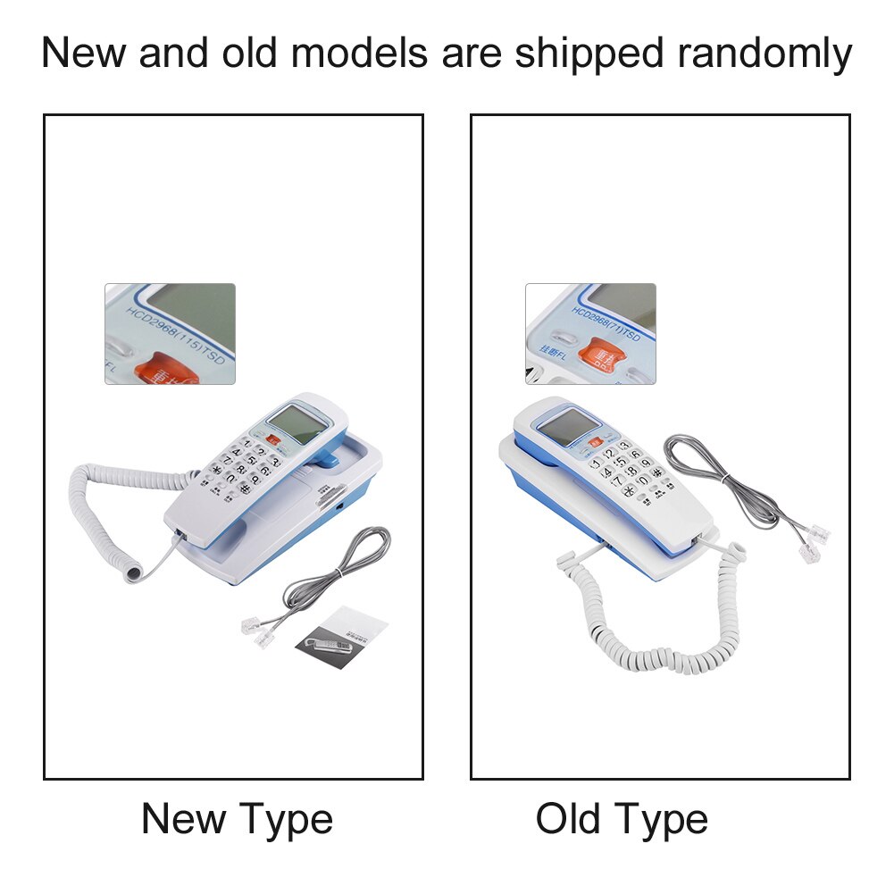 FSK/DTMF Anrufer Ich würde Telefon kabelgebunden Telefon Schreibtisch Setzen Festnetz Verlängerung Telefon Weiß