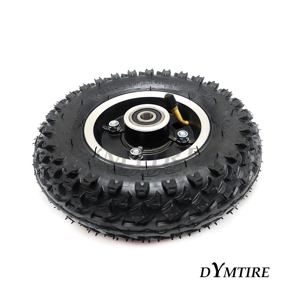8 Inch Pneumatic Front Wheel 200x50 Tire for Electric Scooter Anti Slip Off Road Wear Resistant Tyre Accessories: wheel B