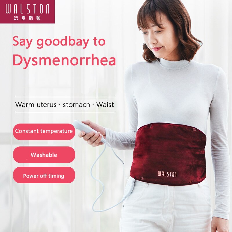 Uterus Warmer Electric Heating Pad Warm Stomach 5 Level Adjustment