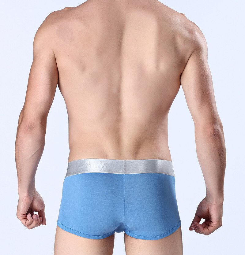 4PCS/LOT Men Underwear Boxer Man Men's Underpants Cotton Comfortable Sexy Cueca Boxer For Mens Cotton Shorts Panties