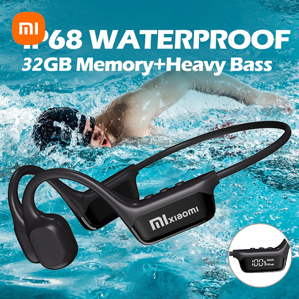 Xiaomi – écouteurs à Conduction osseuse IPX8, casque d'écoute ouvert sans fil, Bluetooth 5.3, pour natation, 32 go, MP3, pour sport