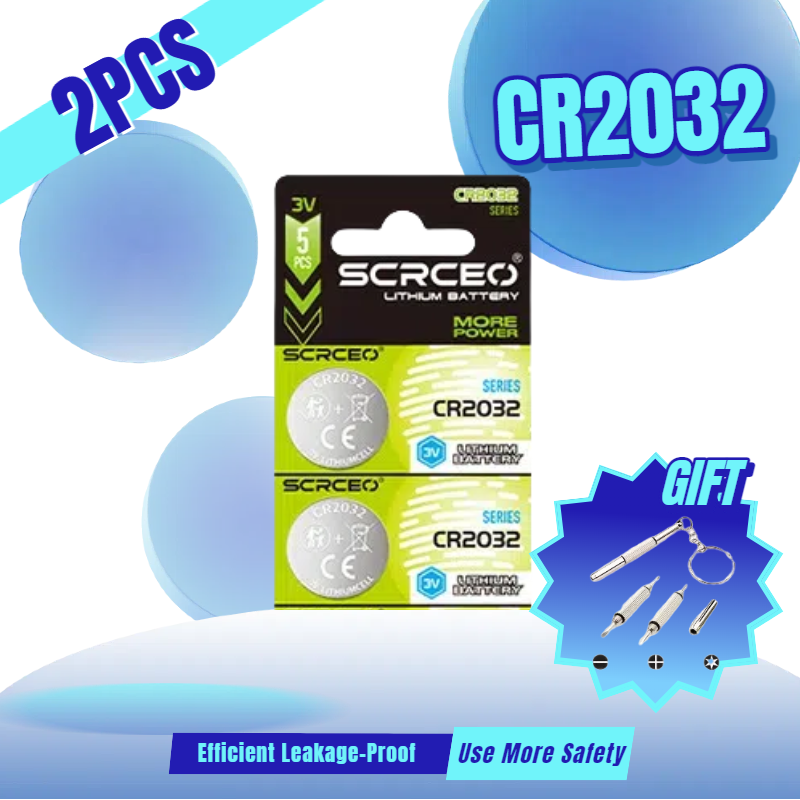 Bateria de lítio cr2032 3v dl2032 ecr2032 cr 2032, célula de botão para relógio, calculadora de brinquedo, carro, chave de controle remoto, eletrônica: YELLOW