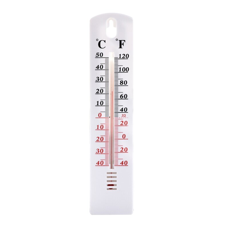 Vertical Thermometer Wall Temperature meter Indoor Temperature Monitor Household Thermometer for Room Temp Celsius Fahrenheit