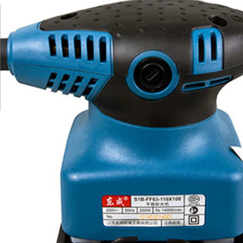 Lijadora plana de mano, máquina de papel de lija portátil para carpintería, lijadora de pared plana de 220V, herramientas eléctricas de pulido